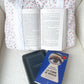 Coussin de lecture | Minis fleurs rouges et mauves