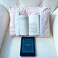 Coussin de lecture | Beige et marguerites