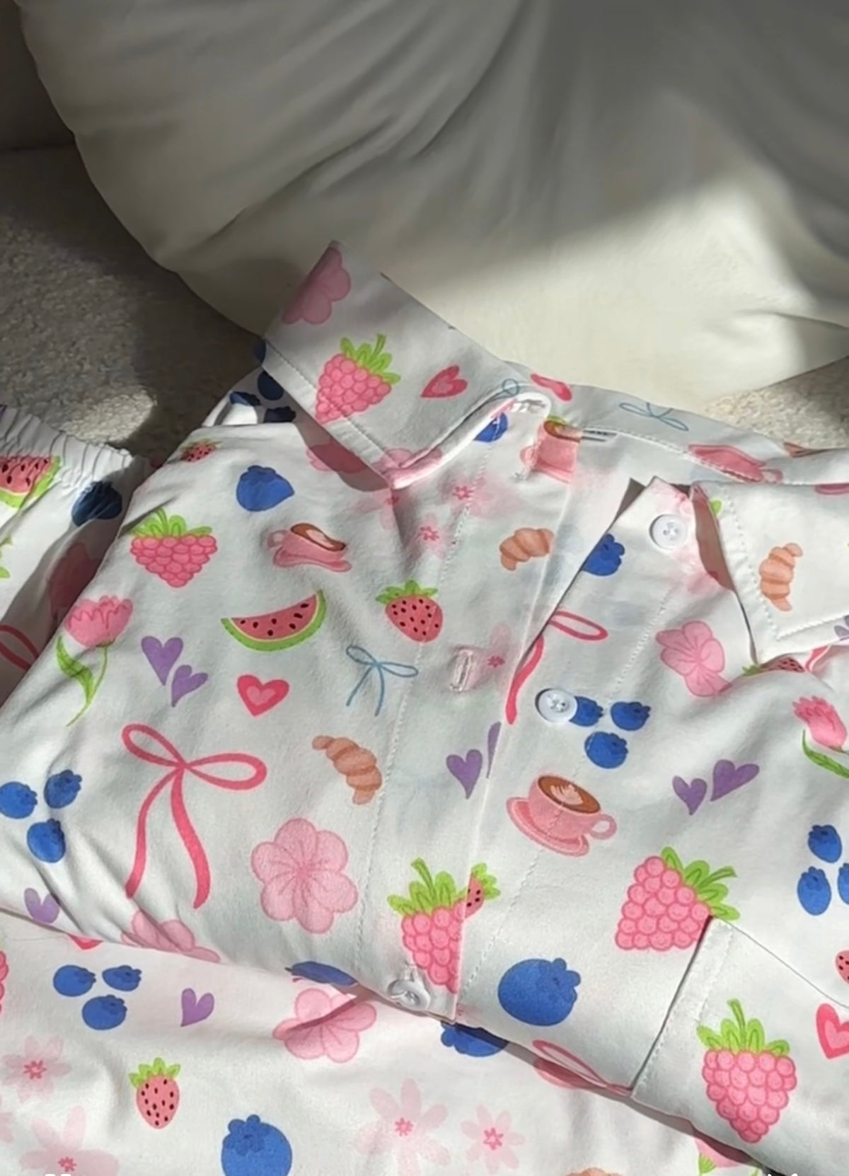 Pyjama | Fruits et coquette