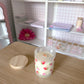 Petite bougie de soya | Fraise et rhubarbe