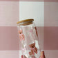 Verre 16 oz | Oursons et boucles roses