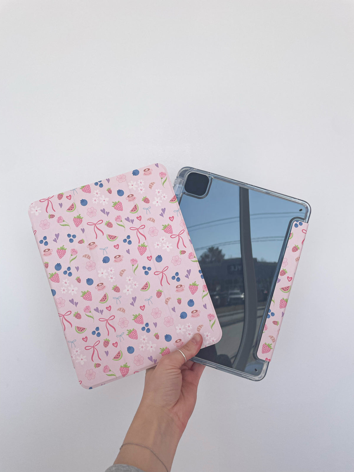 Étui à iPad | Air ou Pro 11'' et 13'' | Fruits et coquette