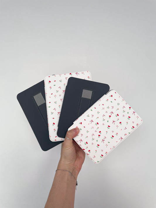 Étui à liseuse | Kindle 6'' et 7''  | Boucles et fleurs