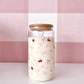 Chandelle | Verre 16 oz | Fraise et champagne