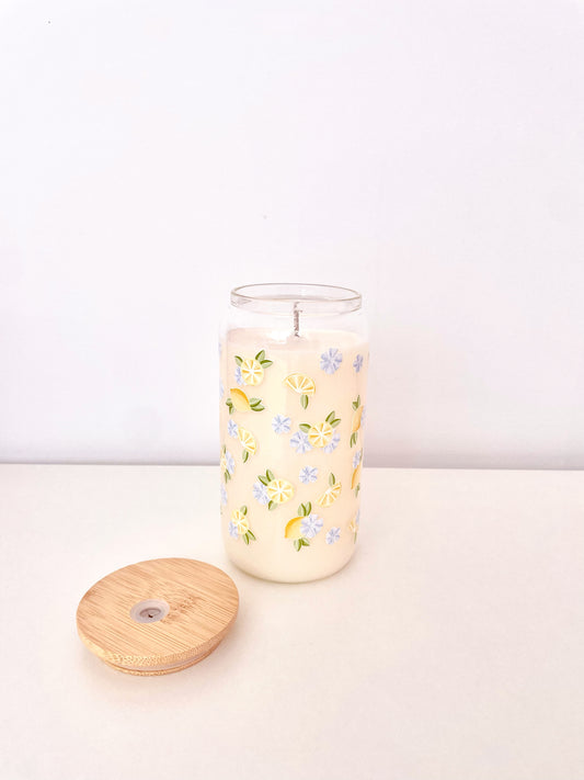 Chandelle | Verre 16 oz | Citronnelle