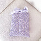 Pochette à livre ou liseuse | Mauve et marguerites