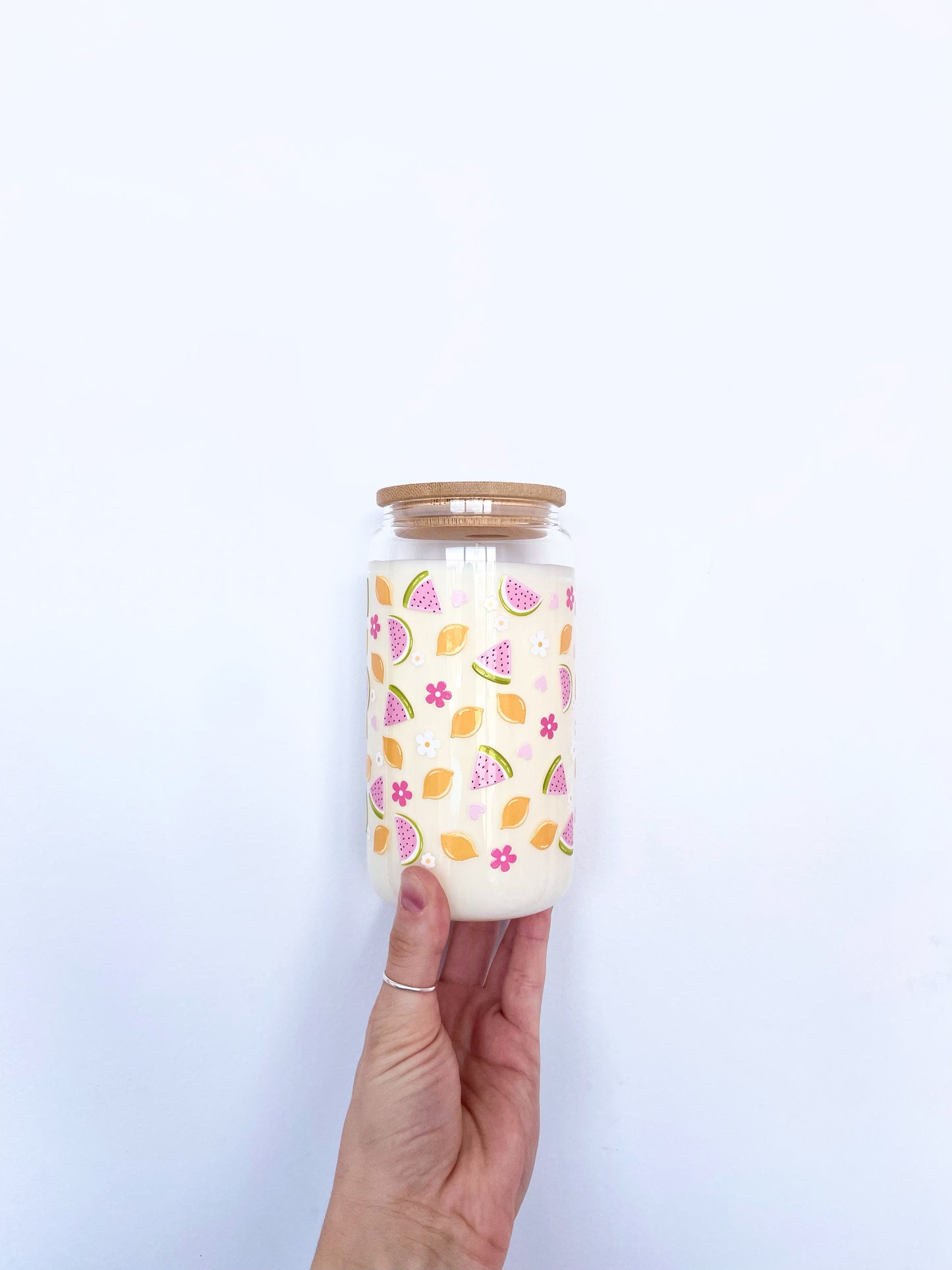 Chandelle | Verre 16 oz | Limonade à la pastèque