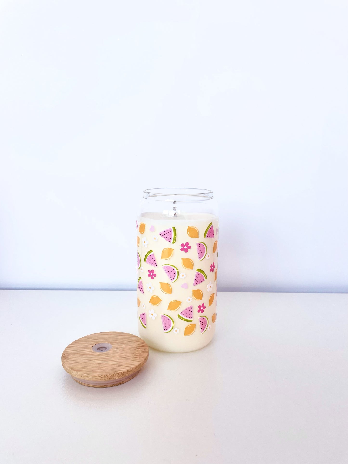 Chandelle | Verre 16 oz | Limonade à la pastèque