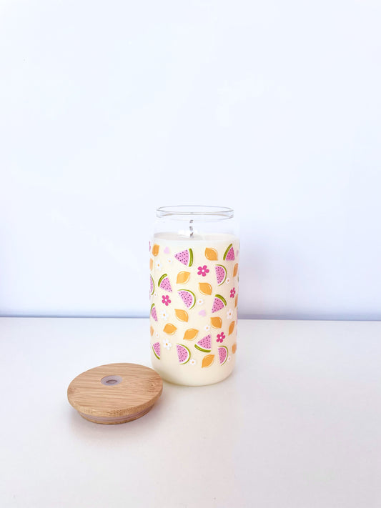 Chandelle | Verre 16 oz | Limonade à la pastèque