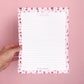 Pad de notes | Cowgirl et cerises