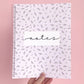 Cahier de notes | Brindilles de lavande