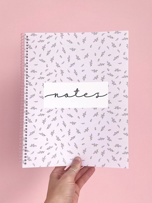 Cahier de notes | Brindilles de lavande