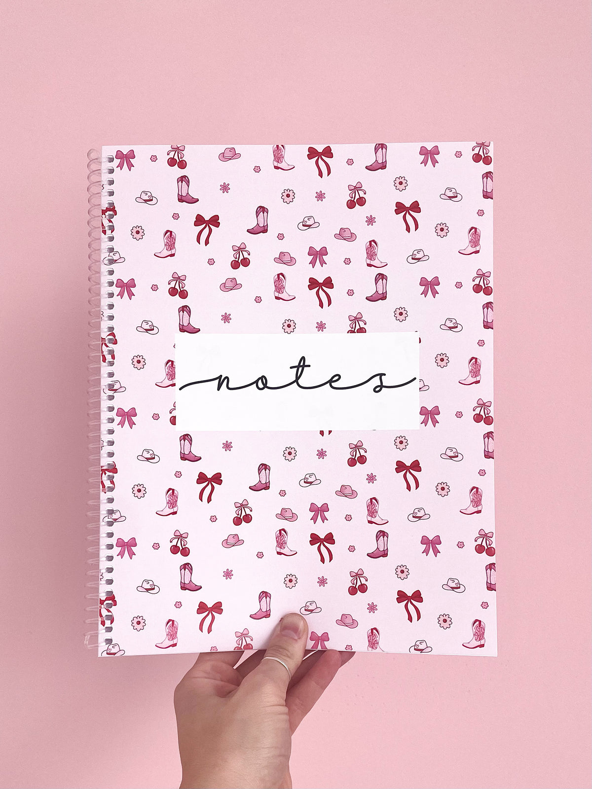 Cahier de notes | Cowgirl et cerises