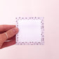 Bloc-notes autocollantes | Boucles et fleurs brunes