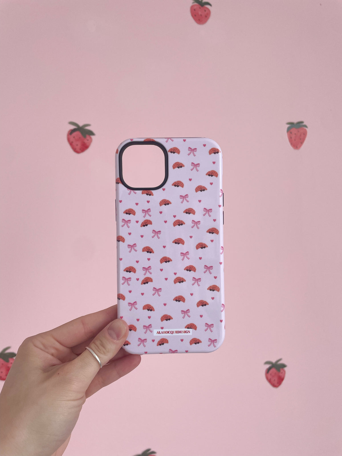 Étui à iPhone | Croissants et boucles