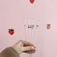 Paille en verre | Fruit