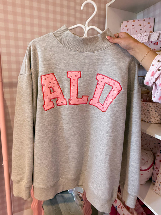 Chandail | Brodé ALD | Gris