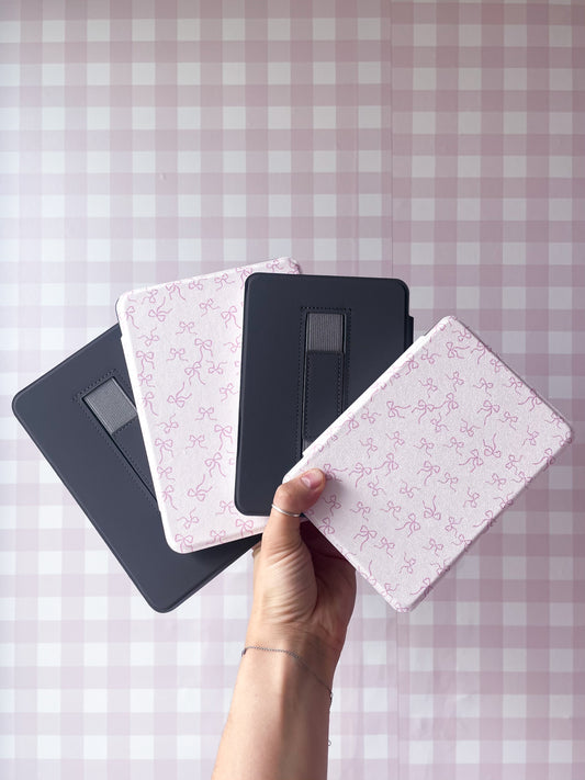 Étui à liseuse | Kindle 6'' et 7''  | Boucles roses