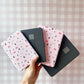 Étui à liseuse | Kindle 6'' et 7''  | Livres, cafés et roses