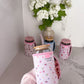 Manchon pour verre 16 oz | Cowgirl et cerise