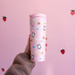 Bouteille isotherme 24 oz | Rose | Livres, cafés et liseuses