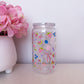 Verre 16 oz | Plastique | Transparent | Fruits et coquette