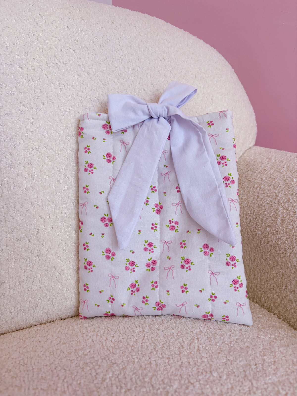 Pochette à livre ou liseuse | Bouquets de roses