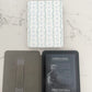 Étui à liseuse Kindle 7''  | Tiges et boucles bleues