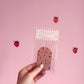 Diffuseur pour voiture | Carton parfumé | Fraises, boucles et fleurs
