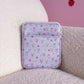 Pochette à liseuse | Bouquets de fleurs et boucles