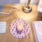 Tapis de souris | Cafés et coquette | Rose