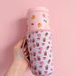 Manchon pour bouteille isotherme 24 oz | Cafés et coquette