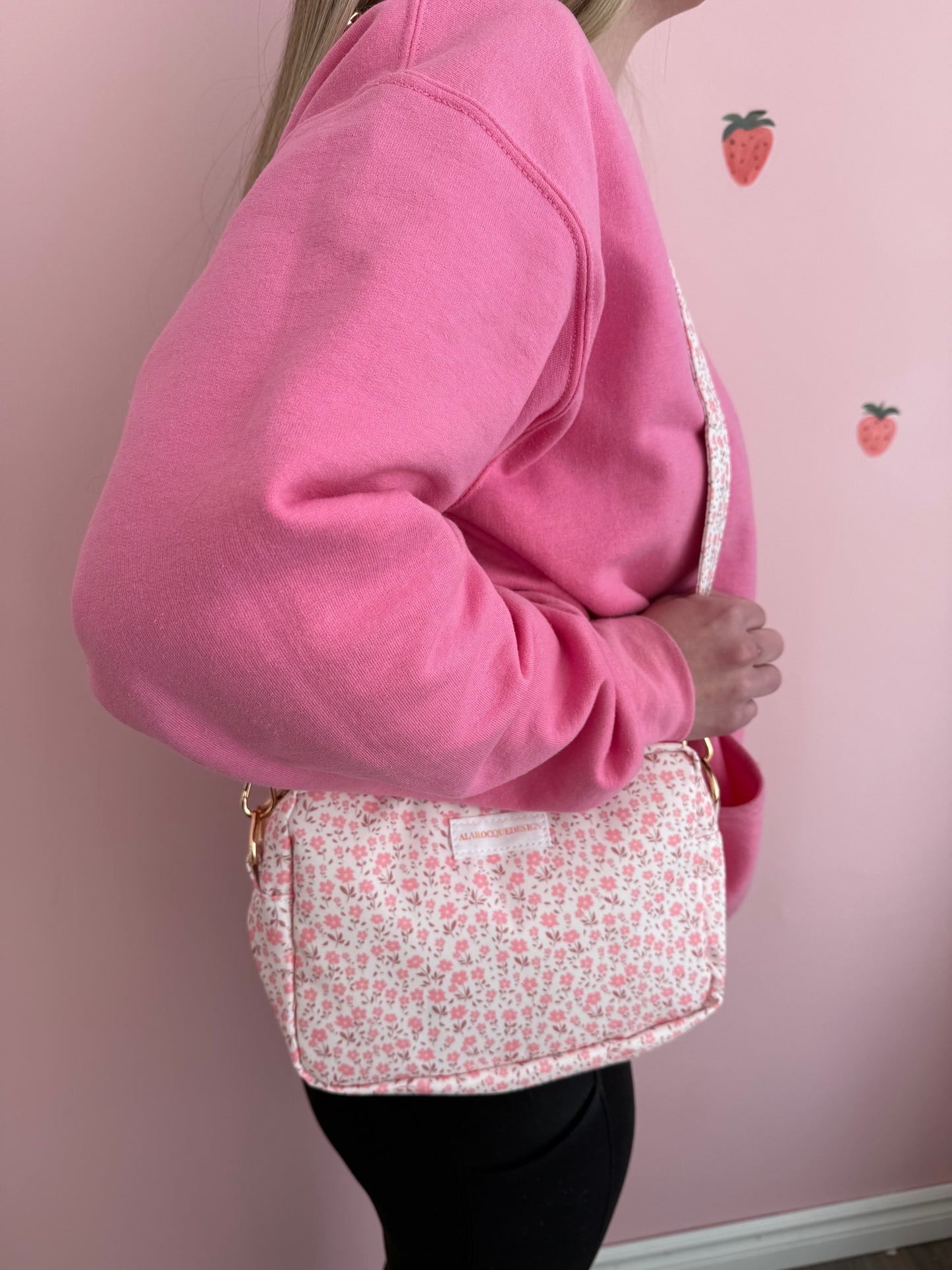 Sacoche à bandoulière | Fleuri | Imperméable