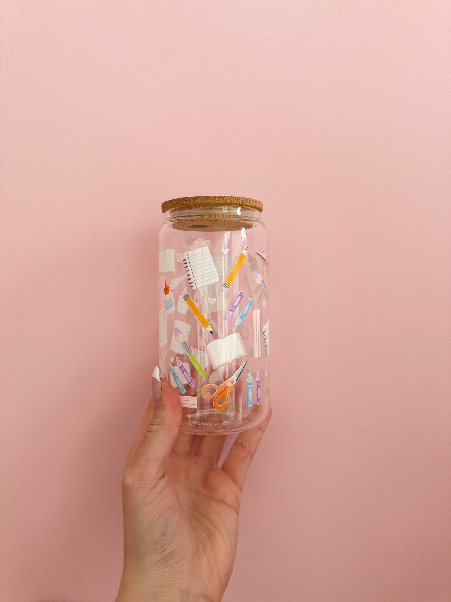 Verre 16 oz | Écolier créatif