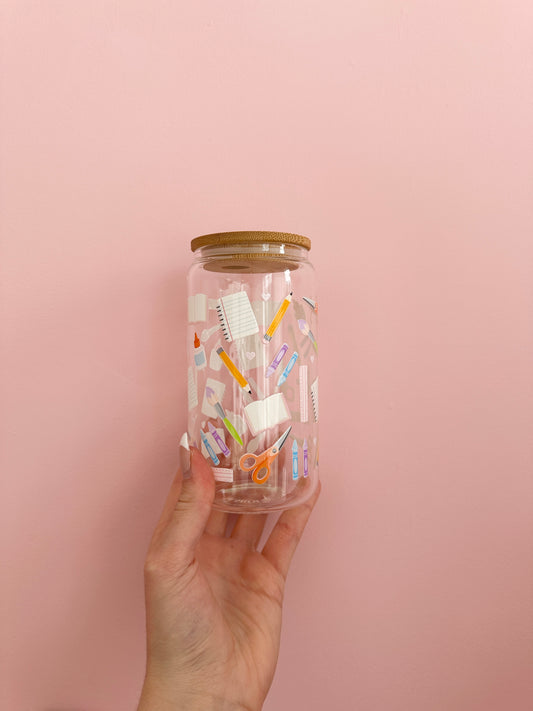 Verre 16 oz | Écolier créatif