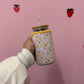 Manchon pour verre 16 oz | Écolier sourire