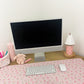 Tapis de bureau | Bouquets de fleurs et boucles