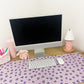 Tapis de bureau | Bouquets de fleurs mauves