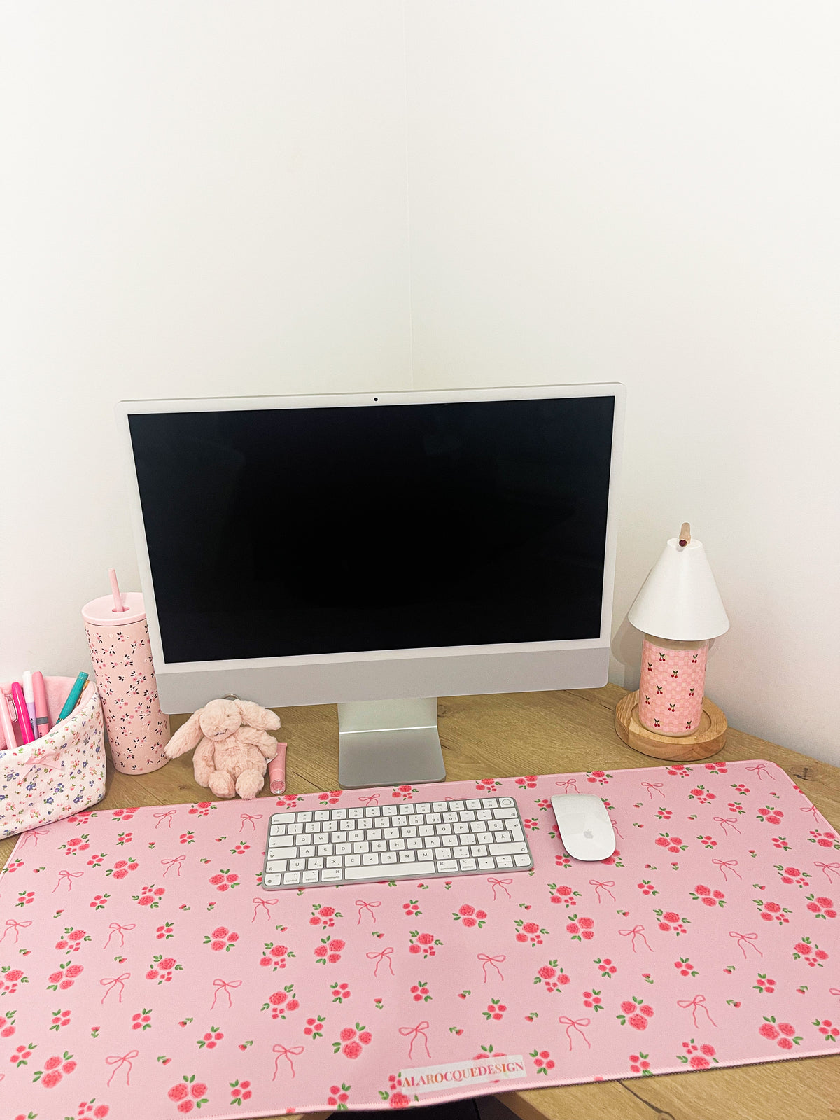 Tapis de bureau | Bouquets de roses