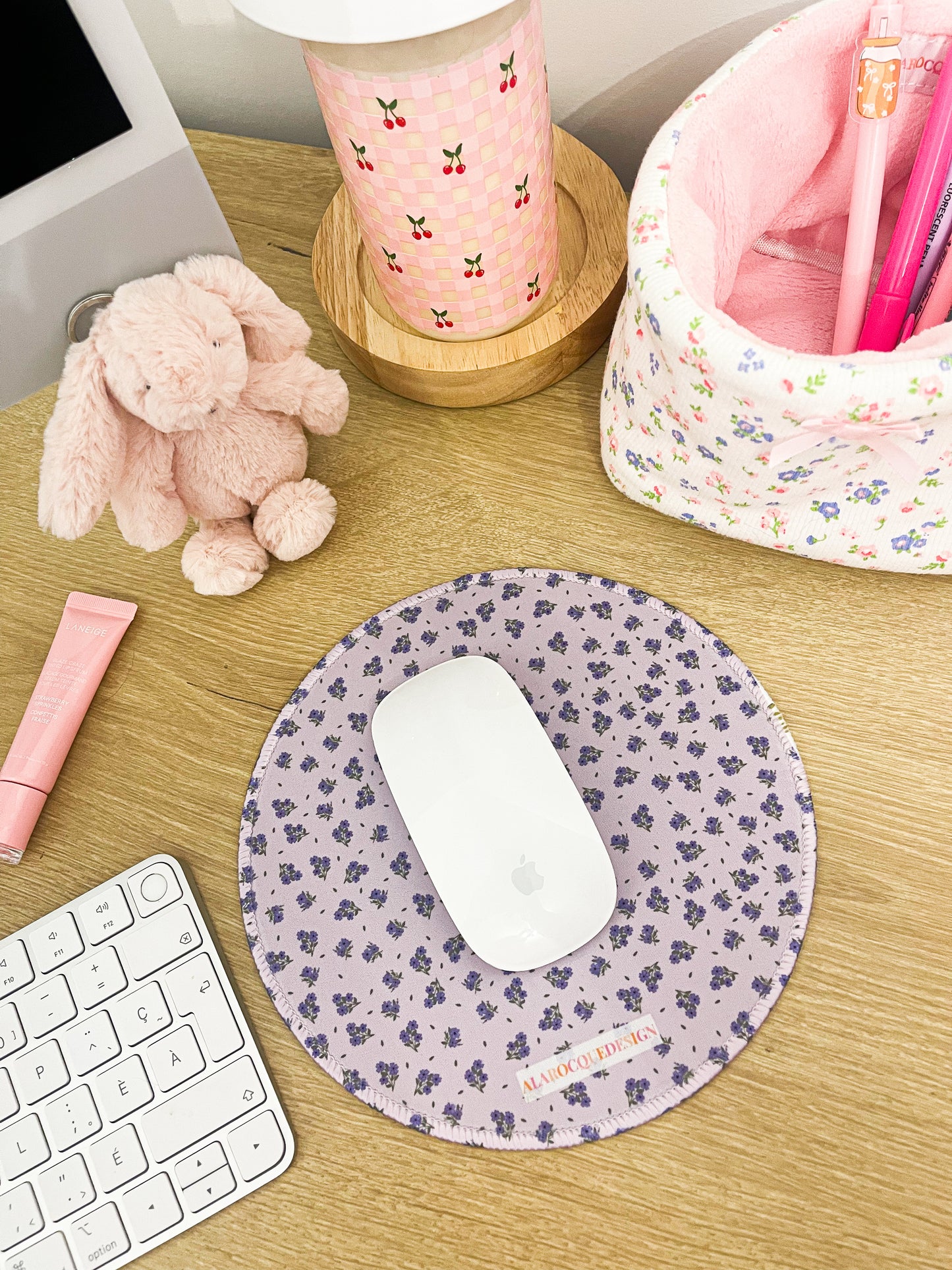 Tapis de souris | Bouquets de fleurs mauves