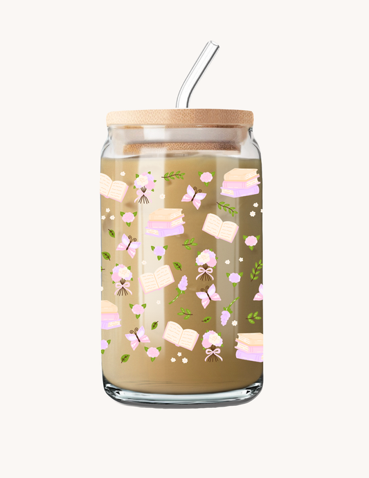 Verre 16 oz | Livres et fantaisie