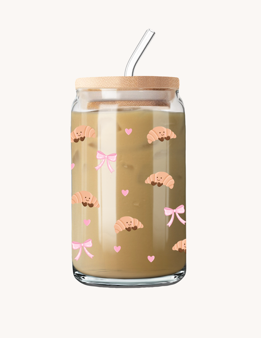 Verre 16 oz | Croissants et boucles